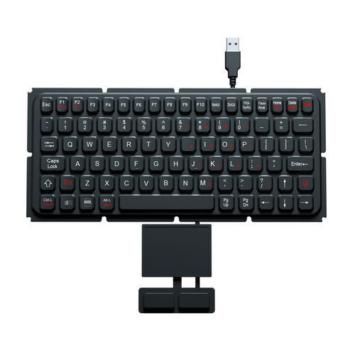 Einbaufähige Tastatur - K-TEK-M270-FN-BL-ML-OEM+TP65+2KEY - Key Technology China Limited - mit mechanischen Tasten / mit FN-Taste / 2 Maustasten