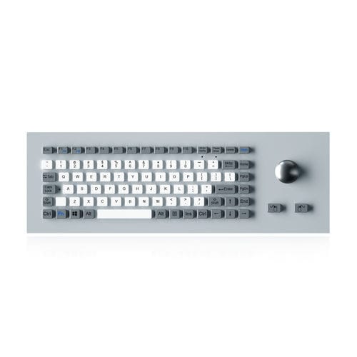 Einbaufähige Tastatur - K-TEK-M405-38-MTB-60-FN-DWP - Key Technology China Limited - mit mechanischen Tasten / mit FN-Taste / 2 Maustasten