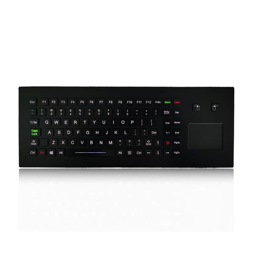 Einbaufähige Tastatur - K-TEK-M390TP-FN-BL-NV-151B-BT-DWP - Key Technology China Limited - mit mechanischen Tasten / 2 Maustasten / mit FN-Taste