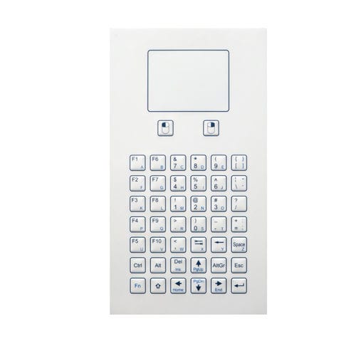 Nummernblock / 2 Maustasten - K-TEK-D125TP-KP-FN-SW - Key Technology China Limited - 44 Tasten / einbaufähig / Membran