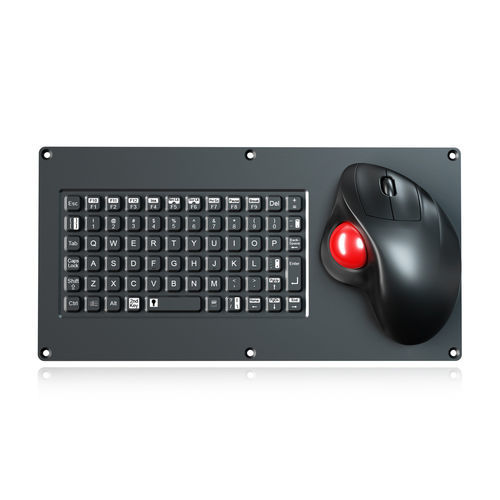 Einbaufähige Tastatur - K-TEK-M316-OTB-151B-FN-ML - Key Technology China Limited - mit mechanischen Tasten / 69 Tasten / Trackball