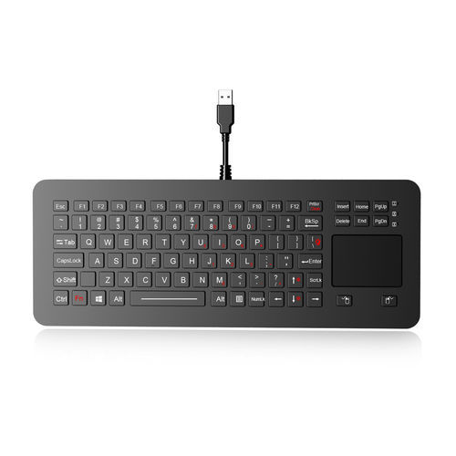 Desktop-Tastatur - K-TEK-M327TP-FN-BL-NV-151B-DT-DWP - Key Technology China Limited - mit mechanischen Tasten / 2 Maustasten / 88 Tasten