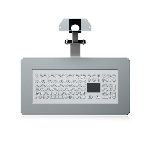 Desktop-Tastatur - K-TEK-D527TP-KP-FN-MDT-AL - Key Technology China Limited - Membran / mit FN-Taste / 2 Maustasten