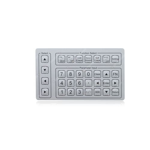 Nummernblock / 32 Tasten - K-TEK-D180KP-32-151B - Key Technology China Limited - einbaufähig / Membran / Polymer