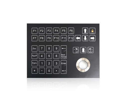 Nummernblock mit FN-Taste - K-TEK-D185-OTB-KP-SW - Key Technology China Limited - 3 Maustasten / einbaufähig / Membran
