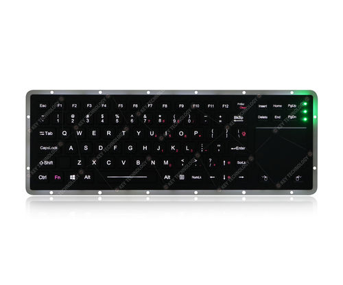 Einbaufähige Tastatur - K-TEK-M327TP-FN-BL-IT-ML-DWP - Key Technology China Limited - mit mechanischen Tasten / 88 Tasten / für die Transportindustrie