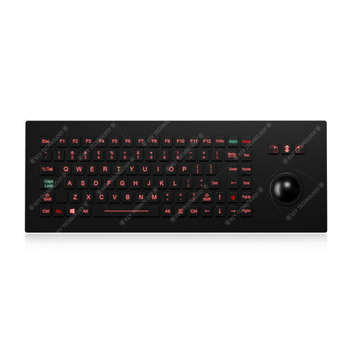Einbaufähige Tastatur - K-TEK-M390-MTB-FN-BL-BT-ML-DWP - Key Technology China Limited - mit mechanischen Tasten / 3 Maustasten / 92 Tasten