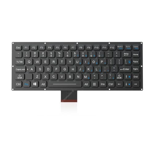 Einbaufähige Tastatur - K-TEK-M280-FN-BL-FC-KC-DM - Key Technology China Limited - mit mechanischen Tasten / mit FN-Taste / 87 Tasten