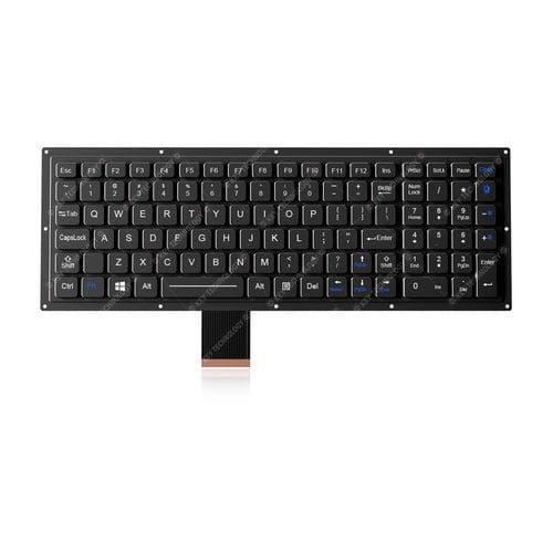 Einbaufähige Tastatur - K-TEK-M340KP-FN-BL-FC-KC-DM - Key Technology China Limited - mit mechanischen Tasten / 102 Tasten / für die Transportindustrie