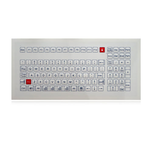 Einbaufähige Tastatur - K-TEK-D349KP-FN-SW - Key Technology China Limited - Mikroschalter / mit FN-Taste / 103 Tasten