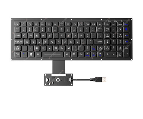 Einbaufähige Tastatur - K-TEK-M340KP-FN-BL-FC-KC-ML - Key Technology China Limited - mit mechanischen Tasten / 102 Tasten / mit FN-Taste