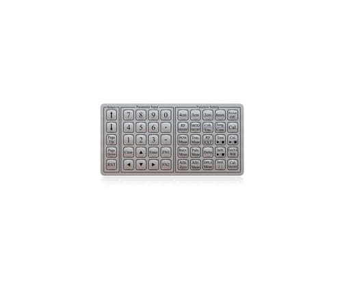 Nummernblock / 50 Tasten - K-TEK-D85KP-50-ML - Key Technology China Limited - einbaufähig / Membran / Polymer