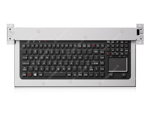 Einbaufähige Tastatur - K-TEK-M400TP-KP-FN-BL-SDT-SS - Key Technology China Limited - mit mechanischen Tasten / 2 Maustasten / 110 Tasten