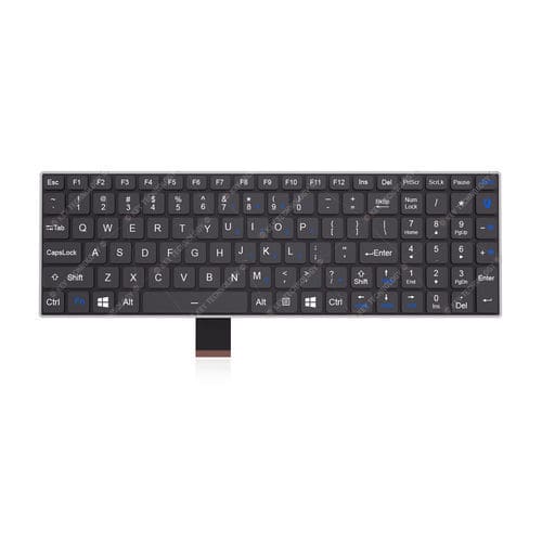 Einbaufähige Tastatur - K-TEK-V340KP-FN-BL-FC-SC-DM-DWP - Key Technology China Limited - mit scissor switches / 103 Tasten / für die Luftfahrt