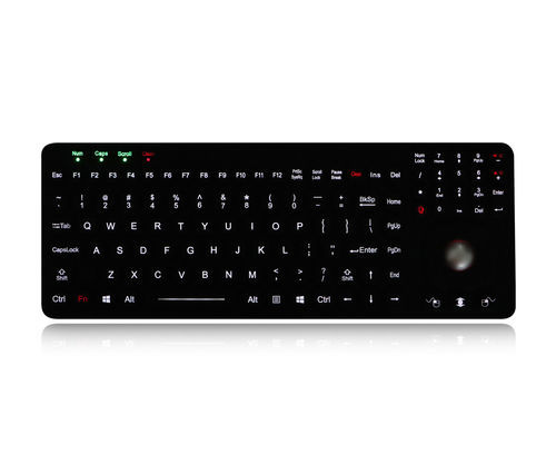 Einbaufähige Tastatur - K-TEK-M366-OTB-KP-FN-BL-OEM - Key Technology China Limited - mit mechanischen Tasten / mit FN-Taste / 3 Maustasten