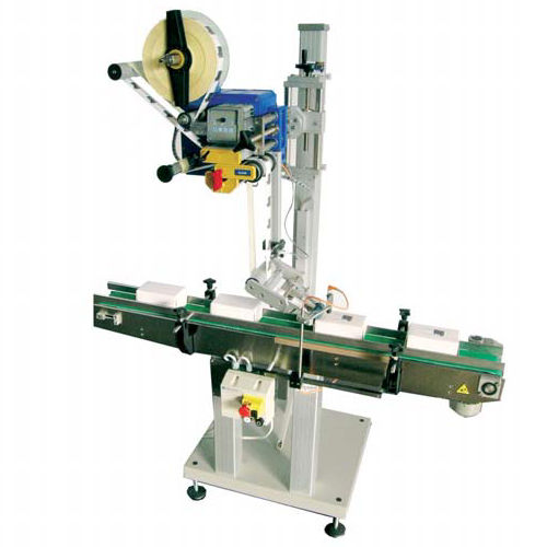 Automatische Etikettiermaschine - System 2 - Etipack - für Chemikalien / zur Oberseitenetikettierung / zur Unterseitenetikettierung