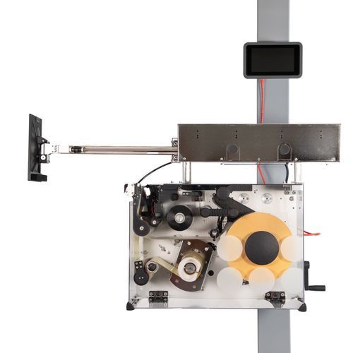 Automatischer Drucker mit Etikettenaufbringer - PTS - Etipack - für Etiketten / elektrisch