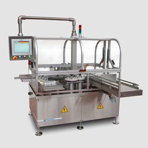 Automatische Etikettiermaschine - Pharma Flexi - Etipack - für Spritzen / für Flaschen / für Ampullen