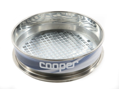Testsieb - Cooper Research Technology - Lochblech / Edelstahl