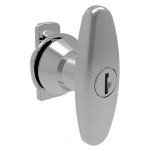 Griff mit Haken - 400111.CR - KEYA - Tür / Metall / rotierend