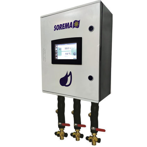 Mischer-Dispenser / Wasser - DMT-PROG - SOREMA - volumetrisch / für die Lebensmittelindustrie / konfigurierbar