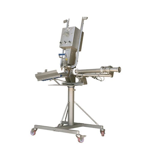 Füll- und Verschließmaschine / Handvorschub - KN-22S - Kompo North America Inc. - linear / für Wurst / mit hoher Drehzahl