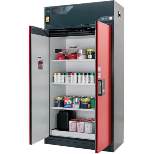 Lagerschrank - FX-LINE - asecos GmbH - Sicherheit / bodenstehend / mit Doppeltür