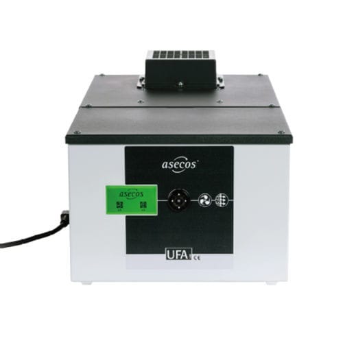 Aktivkohlefiltergehäuse - UFA.025.030 - asecos GmbH - für Luft / Kunststoff / Stahl