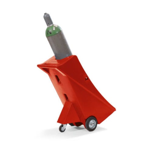 Wagen für Materialumschlag - 13265 - asecos GmbH - Stahl / für Gasflaschen