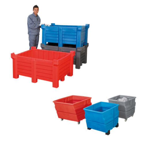 Stapelbarer Behälter - 22536 - asecos GmbH - Polyethylen / Lager / für Materialumschlag