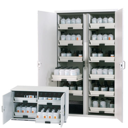 Lagerschrank - SL series - asecos GmbH - Sicherheit / bodenstehend / mit Glastüren