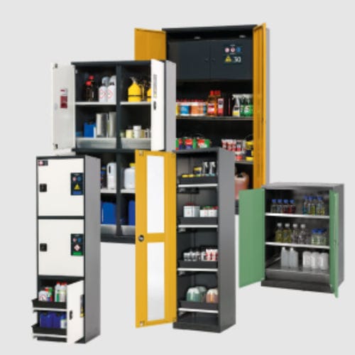 Lagerschrank - C series - asecos GmbH - Sicherheit / bodenstehend / mit Doppeltür