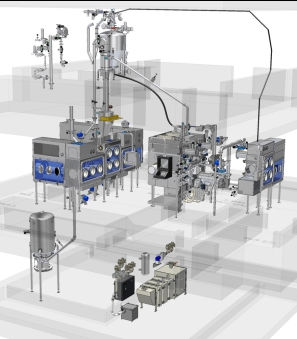 Transfersystem für Pulver - Sterile Powder Handling - Dec Group - für sterile Anwendungen