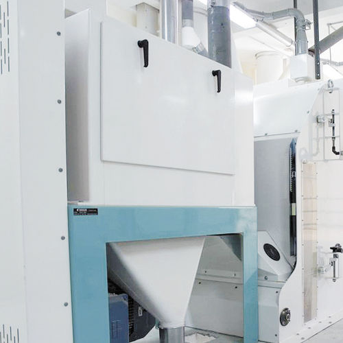 Reinigungsanlage per Rotation/Rührung - MHXS - Bühler Group - für die Lebensmittelindustrie / Rundtisch / kompakt