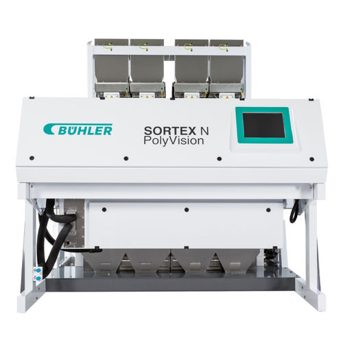 Sortieranlage für Kunststoff-Recycling - SORTEX N PolyVision - Bühler Group - optisch / Farb / automatisch