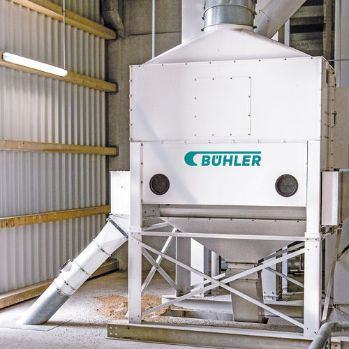Filterungs-Entstauber - AS series - Bühler Group - für die Lebensmittelindustrie / kompakt / für Abrasivstaub