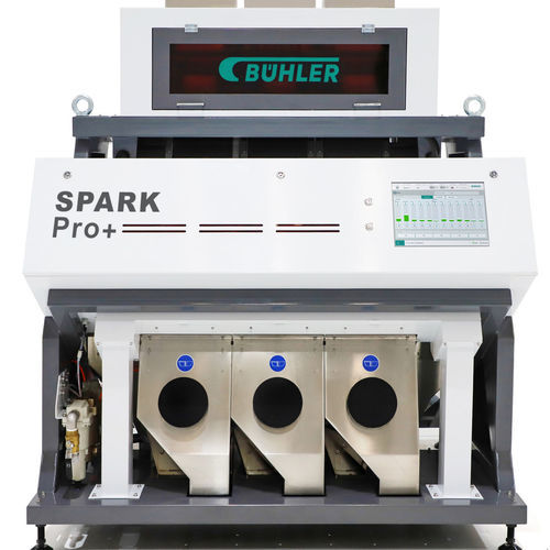Sortieranlage für die Lebensmittelindustrie - SPARK Pro - Bühler Group - für Kunststoff-Recycling / Industrie / für den Landwirtschaftsbedarf