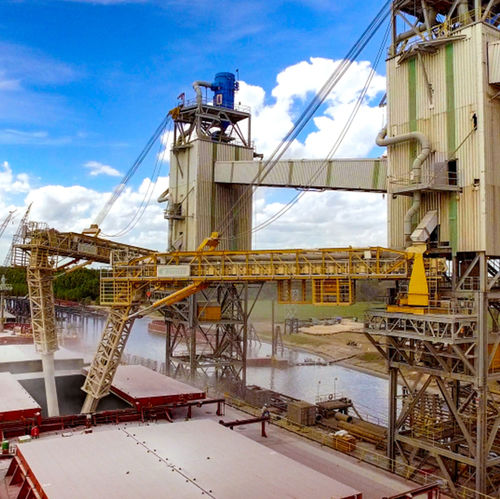 Schiffsbelader für Schüttgut - Bühler Group