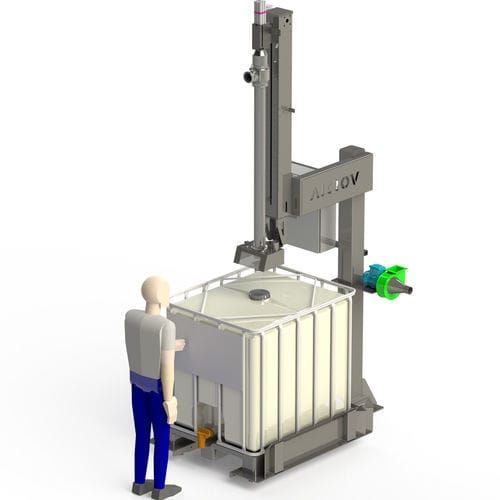 Halbautomatische Füllmaschine - LSC - AiCROV - IBC / für Flüssigkeiten / per Gewicht