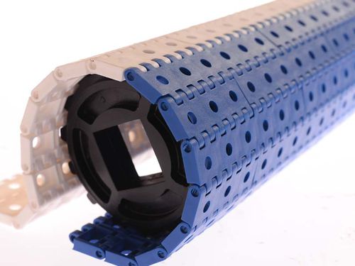 Glattes Förderband - 935 series  - Cagrı Industry Inc.- Alhan - modular / Maschendraht / Kunststoff