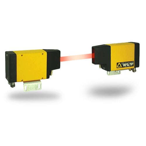Optoelektronischer Sensor / Einweg - VE, VR - DELTA - rechteckig / rotes Licht