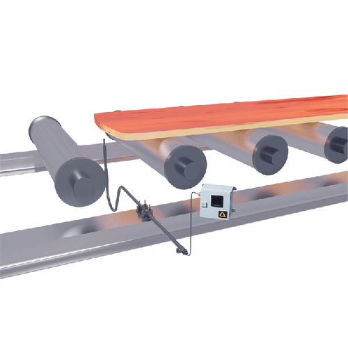 Heißmetall-Detektor / für Montage unter Rollentisch - IRIS Z6500 - DELTA - Glasfaser