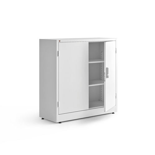 Büroschrank - 17430 - AJ Produkter - bodenstehend / Fachböden / doppeltürig