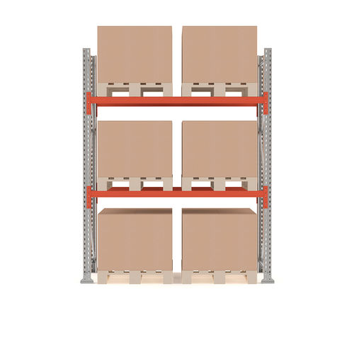 Warenlager-Regal - 23701 - AJ Produkter - verstellbar / Paletten / Stahl