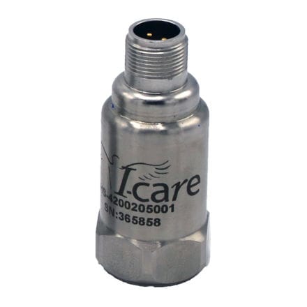Dreiachsiger Beschleunigungsmesser - IC 420  - I-care Group - piezoelektrisch / ATEX / mit Temperaturmessung