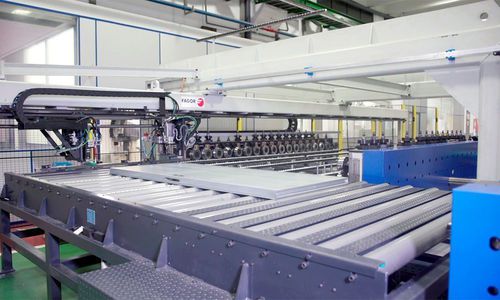 Produktionsanlage für Blech - Fagor Arrasate S.Coop. - automatisch / flexibel / für Baustellen