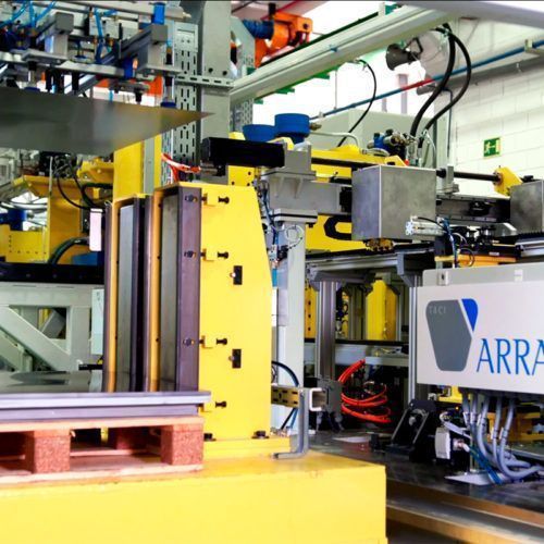 Plattenproduktionsanlage - Fagor Arrasate S.Coop. - Profil / für Blech / automatisch