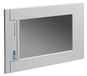 SPS für Schalttafelmontage - C100-XS - TCI - auf Ethernet-Netz / für Feldbus / mit integriertem HMI Touchscreen