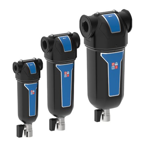 Kondensatabscheider - SA series  - OMI Officine Meccaniche Industriali - Zentrifugal / für Luftkompressor / Aluminium