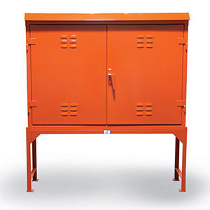 Lagerschrank - Safe Rack - bodenstehend / mit Tür / für Industrieanwendungen